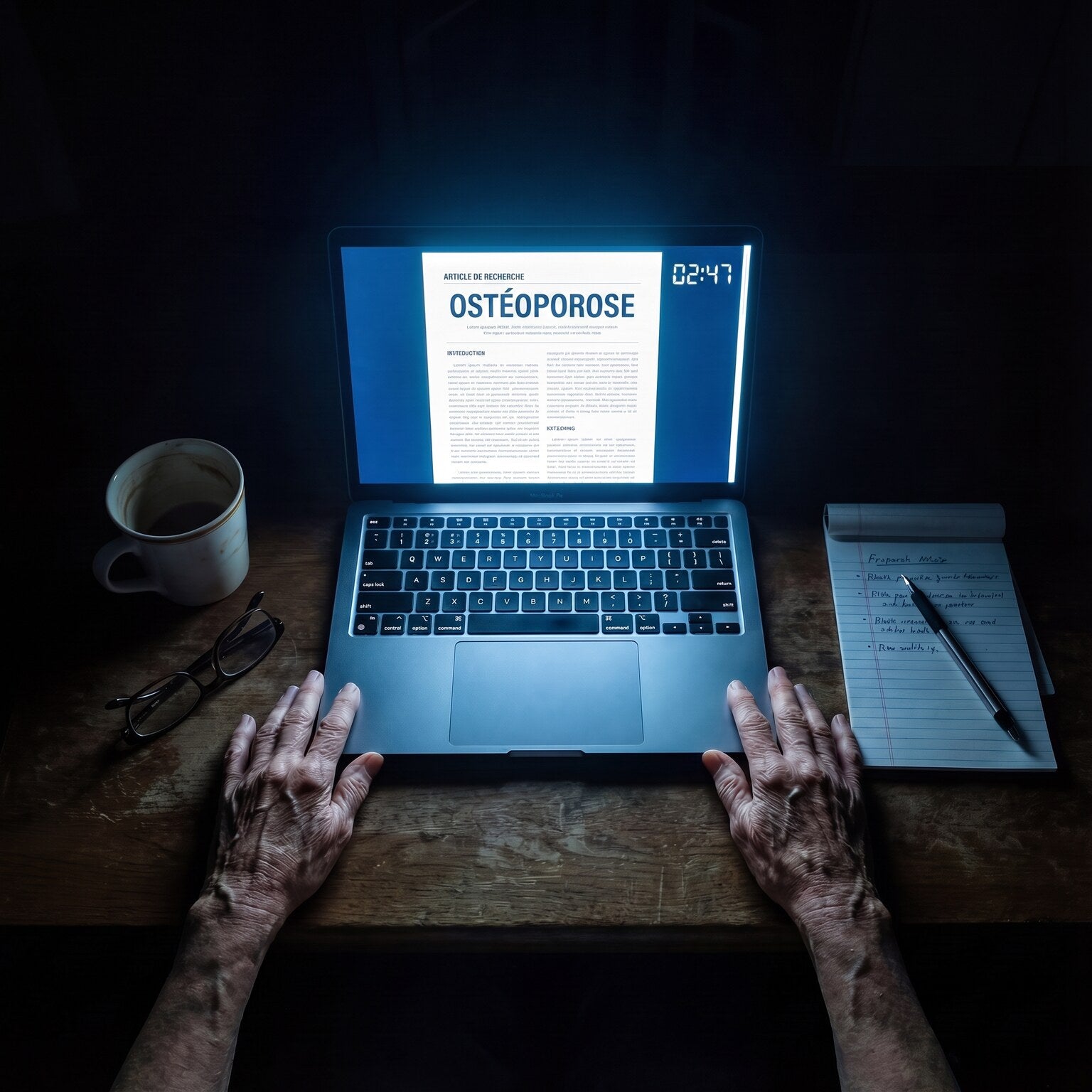 À lire la recherche à 2h47 du matin
