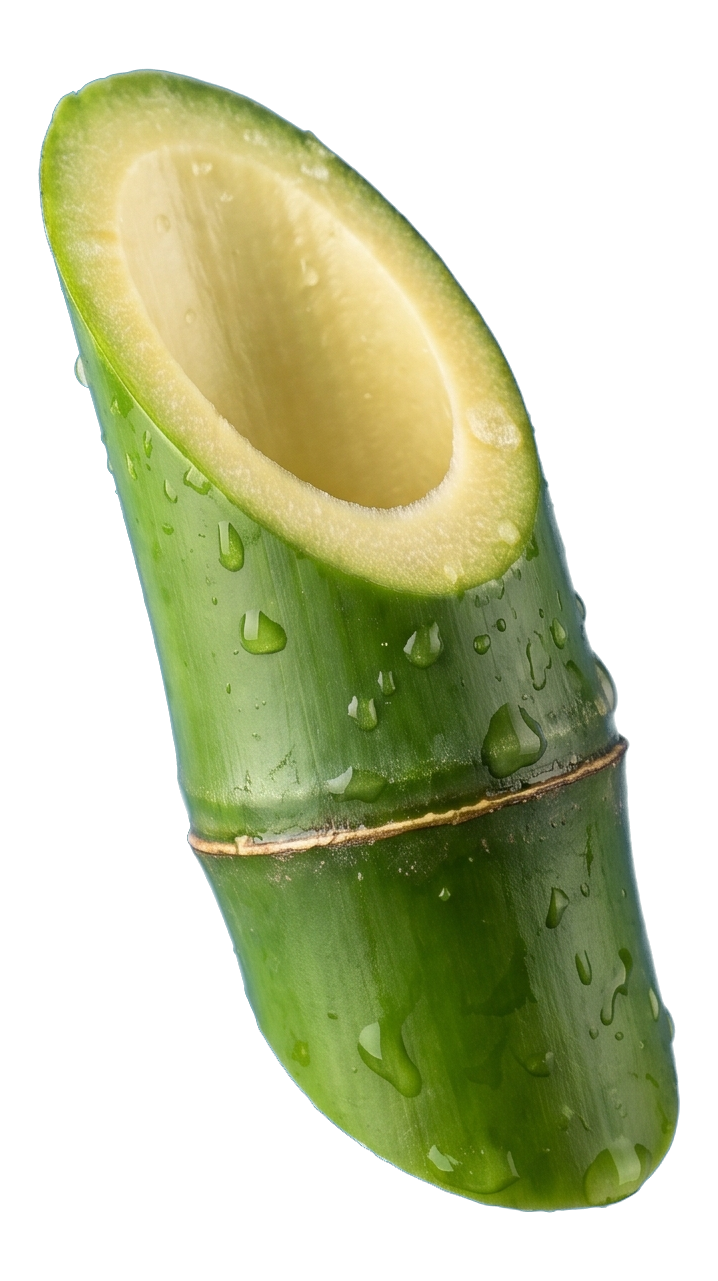 Fresh bamboo, the richest natural source of silica