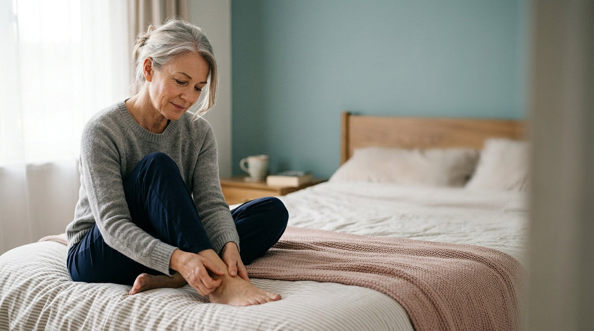 Heel Pain That Won't Quit: Plantar Fasciitis After Menopause and the Fascia-Collagen Connection