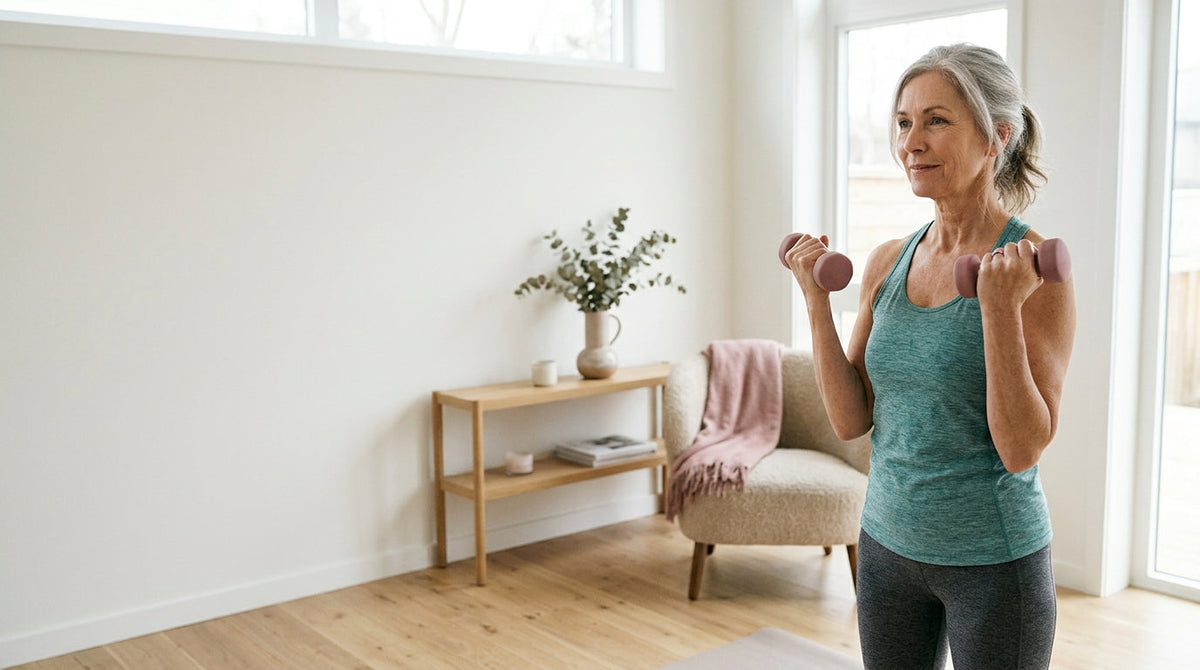 Why Muscle and Strength Fade Faster After Menopause: The Collagen-Signal Connection