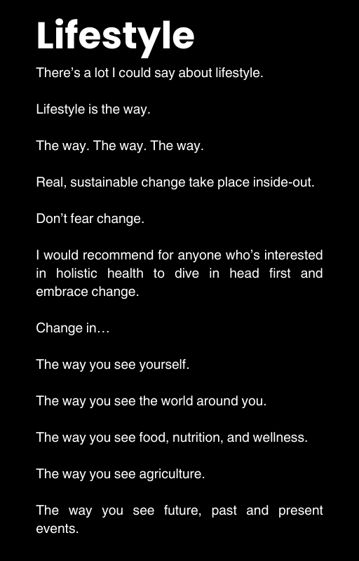 Optimum Lifestyle Guide