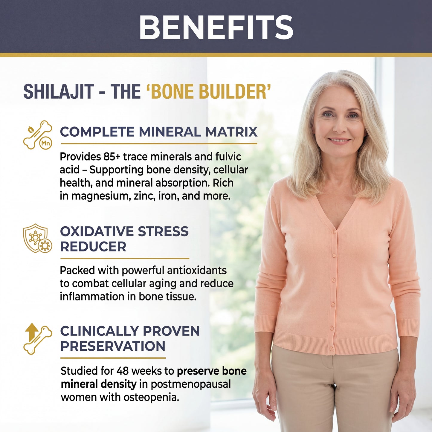 Optimum Shilajit™ Bone Restore Formula