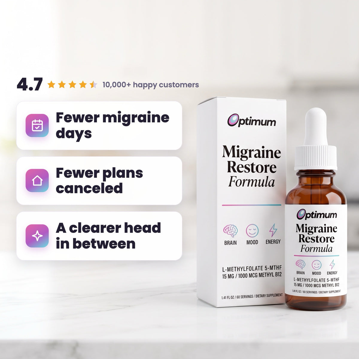 Optimum™ Migraine Restore Formula