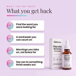 Optimum™ Migraine Restore Formula