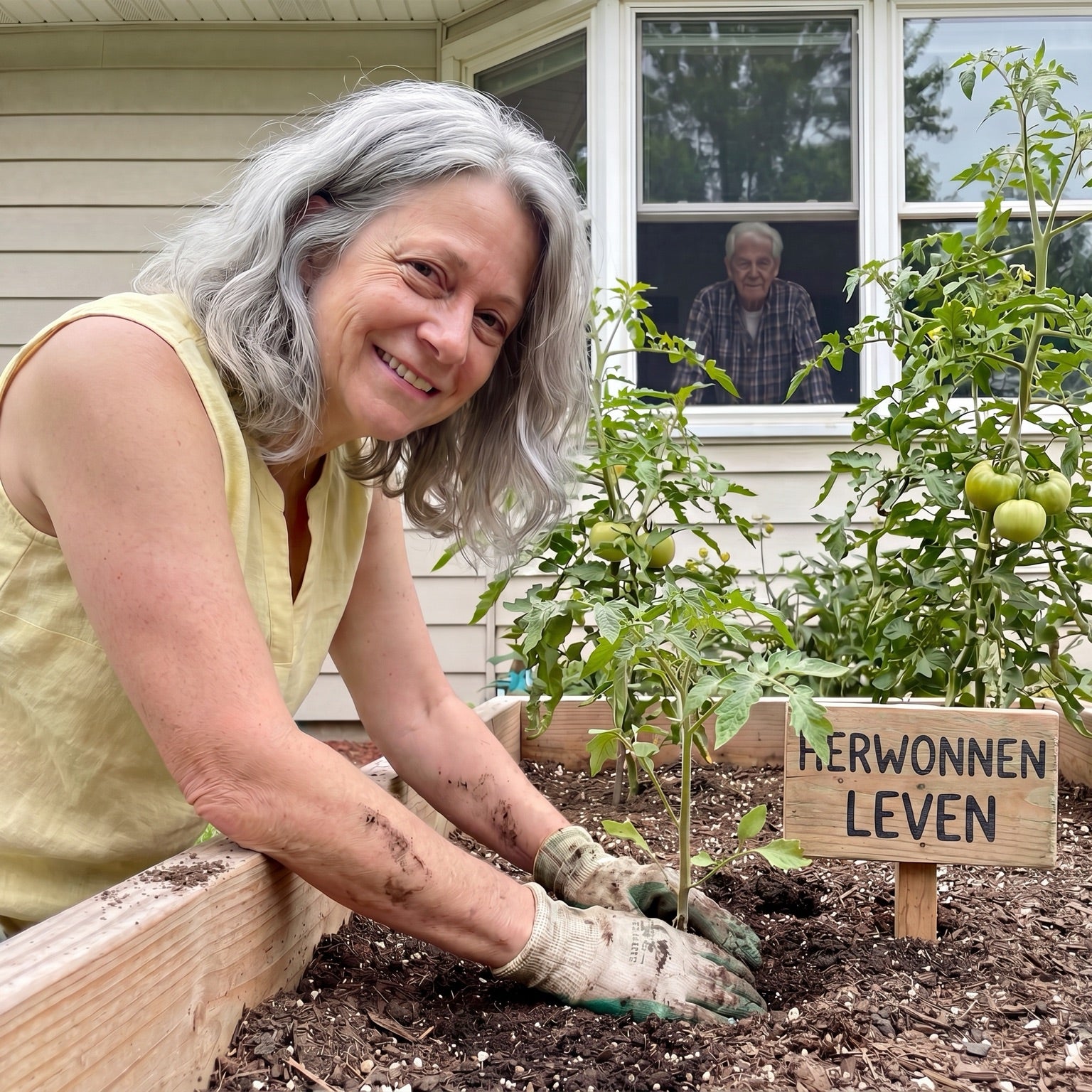 Back in the garden, life reclaimed