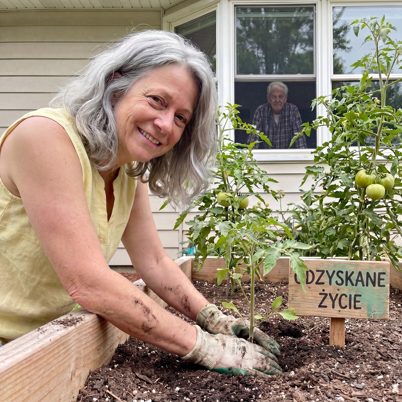 Back in the garden, life reclaimed