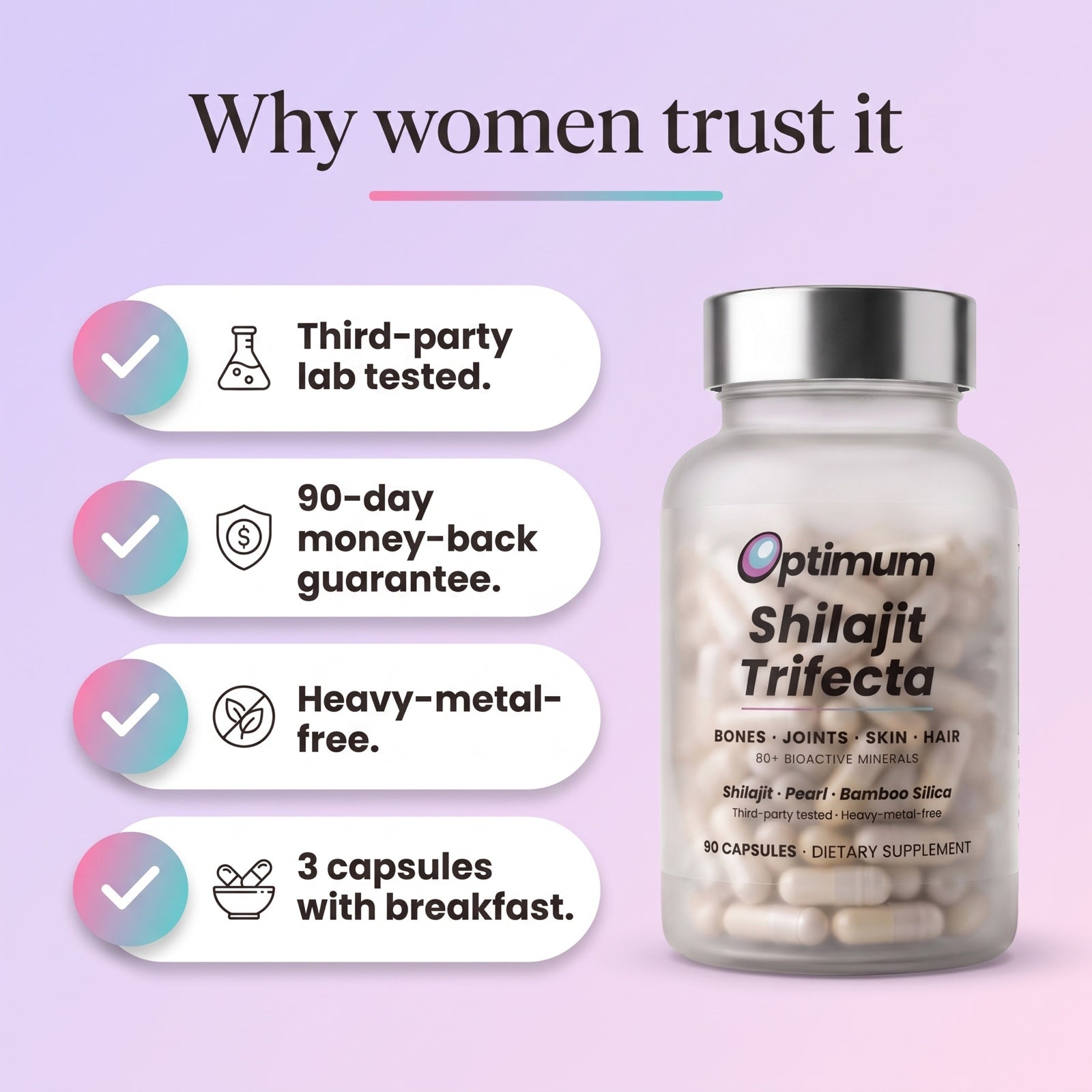 Why women trust the Bladder Restore Trifecta