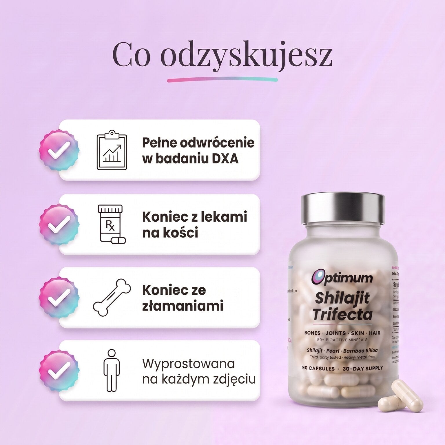 Co odzyskujesz dzięki Bone Restore Trifecta