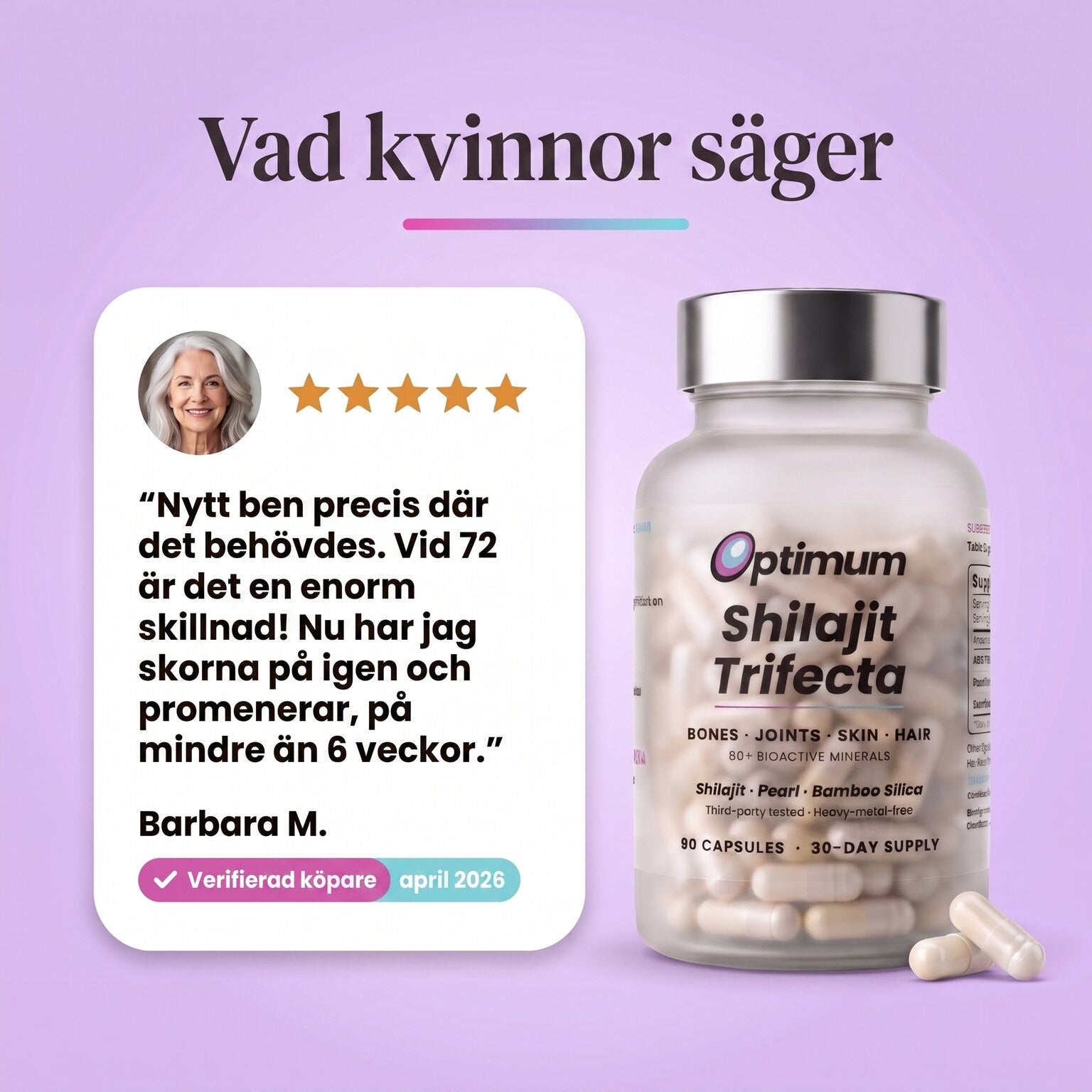 Verifierad 5-stjärnig recension av Bone Restore Trifecta