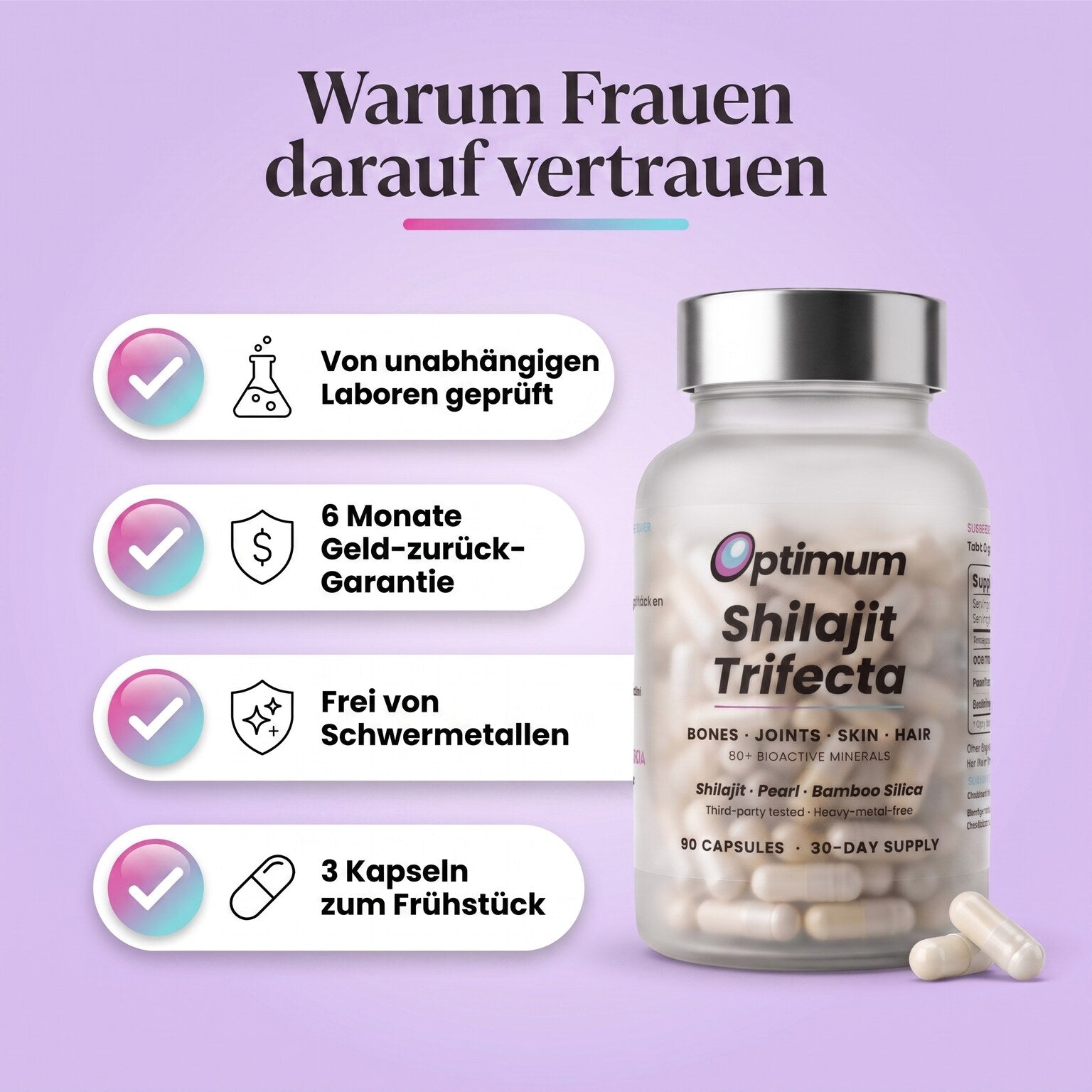 Warum Frauen dem Bone Restore Trifecta vertrauen