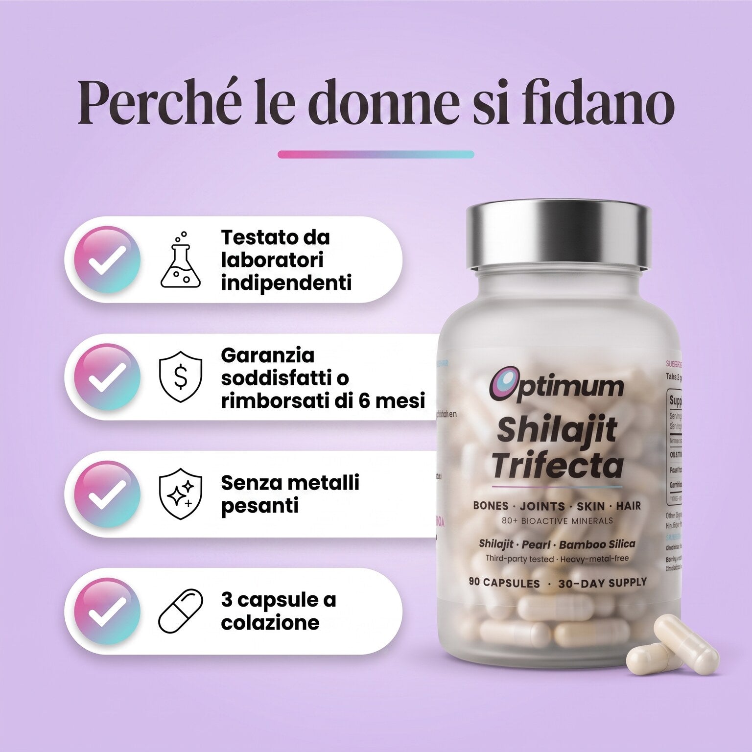 Perché le donne si fidano del Bone Restore Trifecta