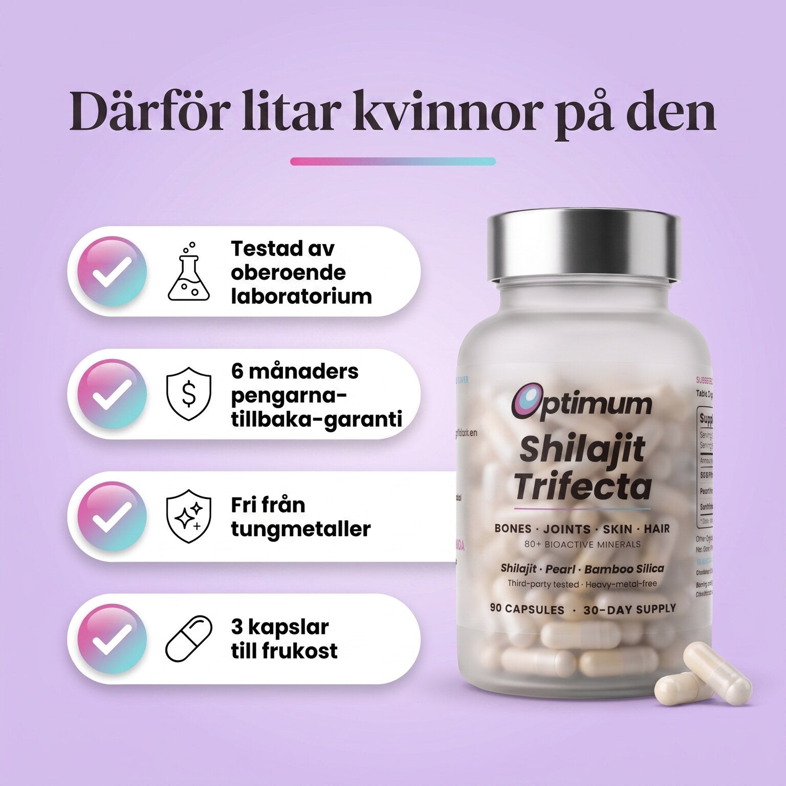 Varför kvinnor litar på Bone Restore Trifecta