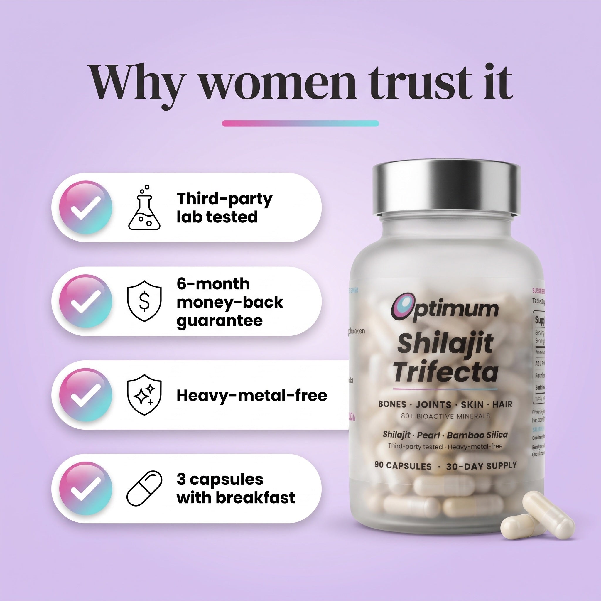 Why women trust the Bone Restore Trifecta