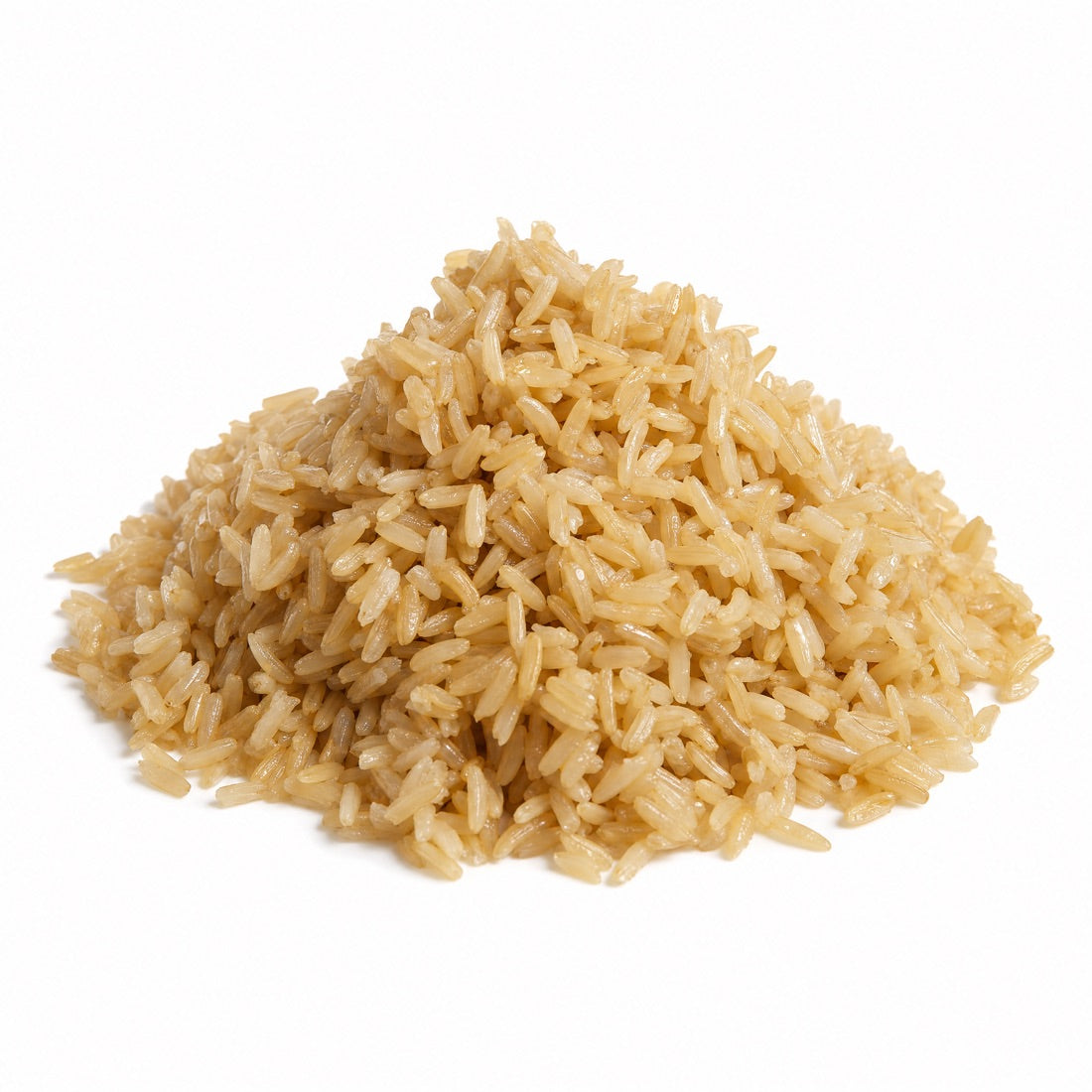Cooked brown rice