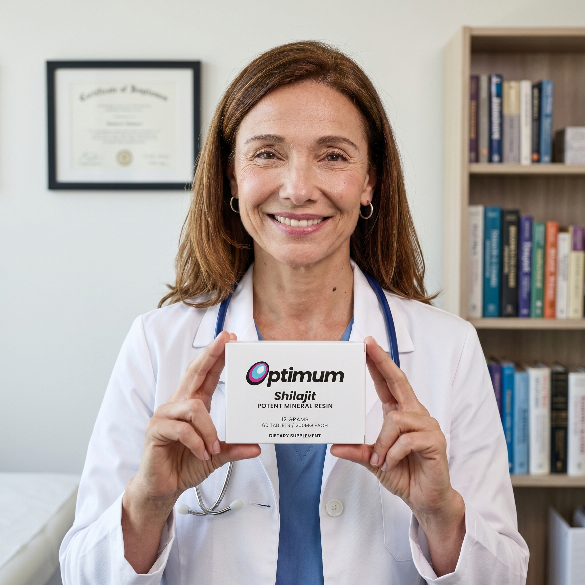 Dr. Karen Whitfield with Optimum Shilajit
